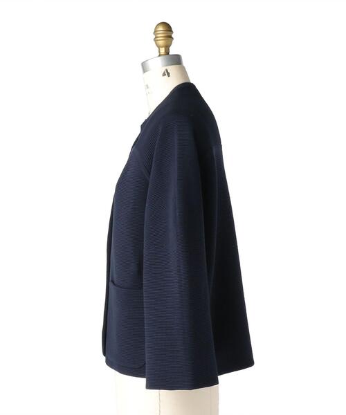 Drawer（ドゥロワー）の「Drawer 12Gクルーネックニットジャケット