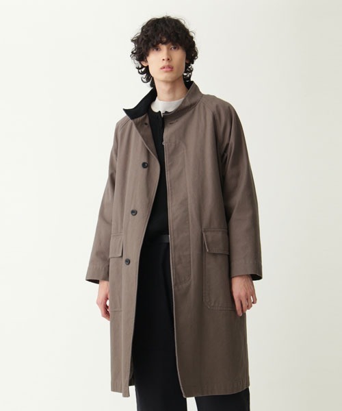 MHL.（エムエイチエル）の「PROOFED COTTON CANVAS（ステンカラー