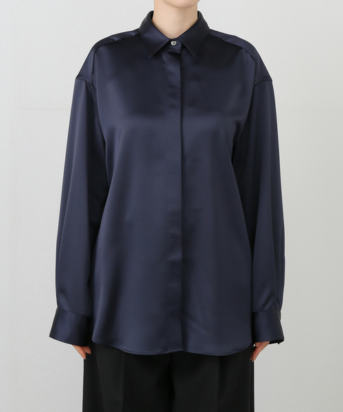 サテンシャツ（シャツ/ブラウス）｜AP STUDIO（エーピーストゥディオ