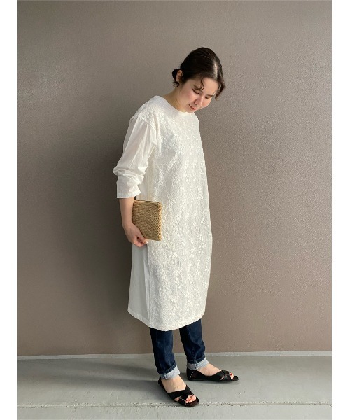 BEARDSLEY（ビアズリー）の「フロント刺繍ワンピース（ワンピース