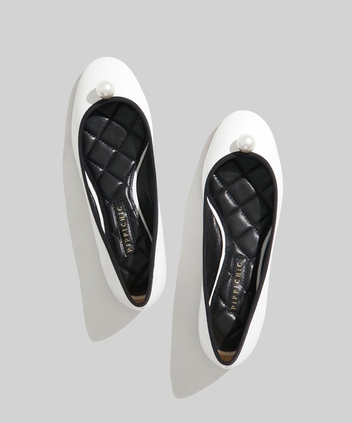 PIPPICHIC/ピッピシック】PP25S-chu chu pearl 2/ラウンドトゥパール