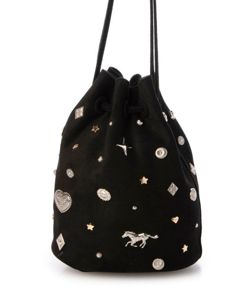 カカトゥ kakatoo / スエード調スタッズドロストバッグ（ショルダー