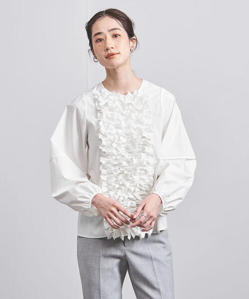 UNITED ARROWS（ユナイテッドアローズ）の「リッチフリル ブラウス