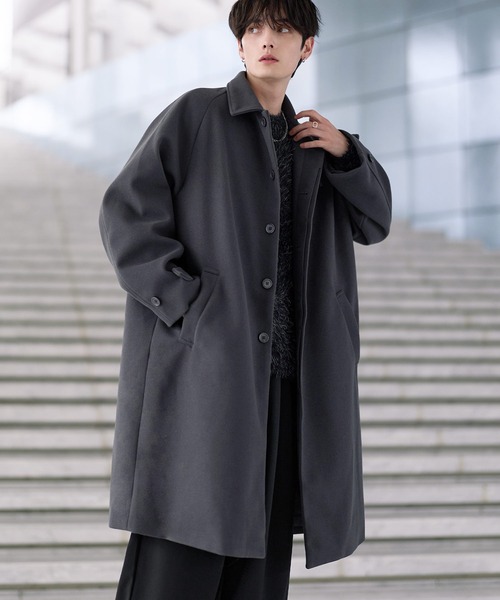 ASTRONOMY（アストロノミー）の「ビッグシルエットウールタッチ比翼