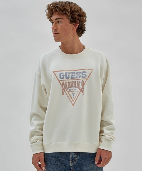 GUESS Originals Vintage Dev Sweatshirt トップス スウェット | GUESS
