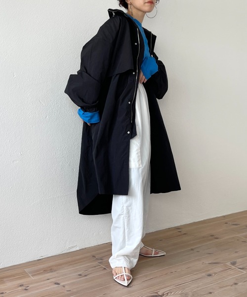 wee9s（ウィークス）の「2way airy mods coat / オーバーサイズ収納