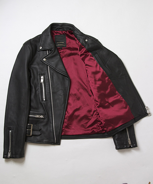 JACKROSE（ジャックローズ）の「ラムレザーダブルライダースTYPE－2