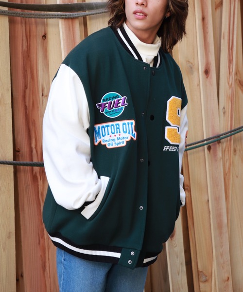 セール】76Lubricants サガラ刺繍 76ワッペン ヘビーウエイト オーバー