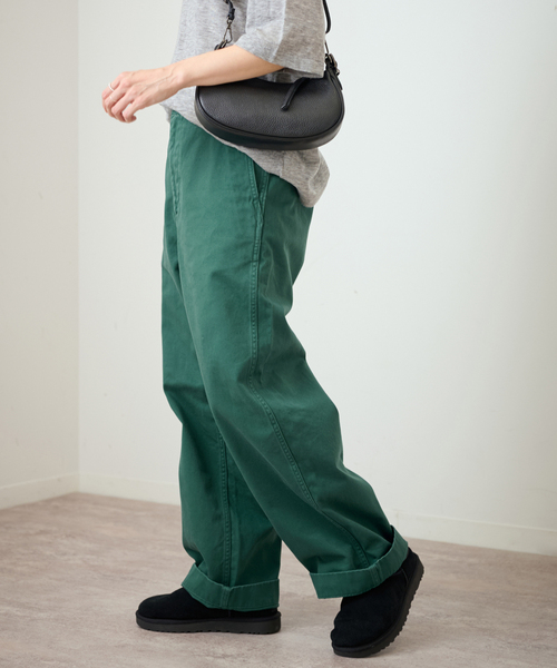 FRAMeWORK（フレームワーク）の「OVER SIZED CHINO パンツ（チノパンツ