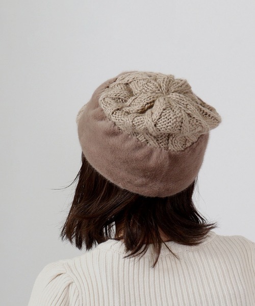 Sense of Grace（センスオブグレース）の「FUR LOLA CASQUETTE