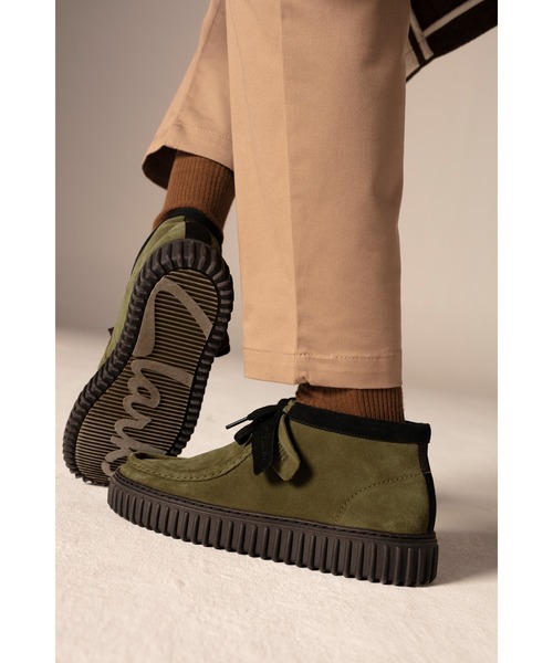 Clarks（クラークス）の「Torhill Hi / トーヒルハイ （ダークオリーブ