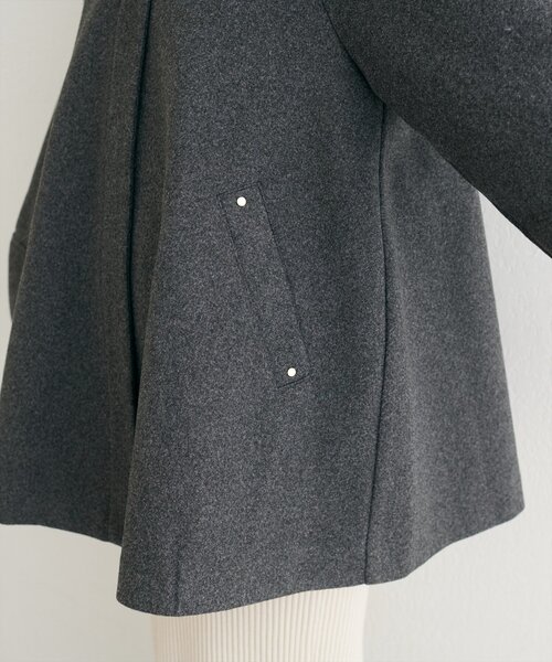 セール】〈osono〉2WAYノーカラーコート（ノーカラーコート