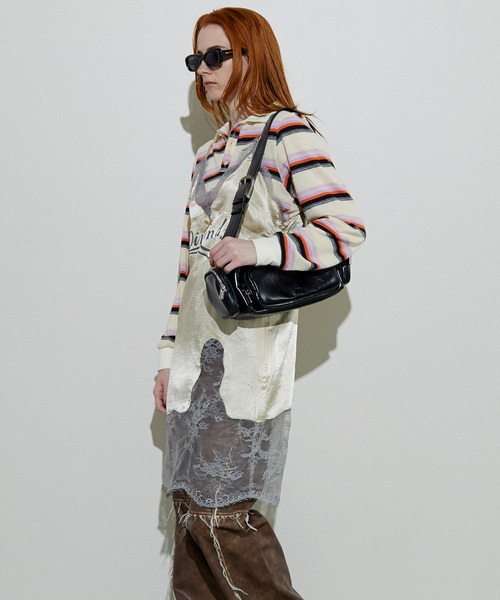 MAISON SPECIAL（メゾンスペシャル）の「Print Camisole Lace Tunic