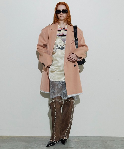 MAISON SPECIAL（メゾンスペシャル）の「Print Camisole Lace Tunic