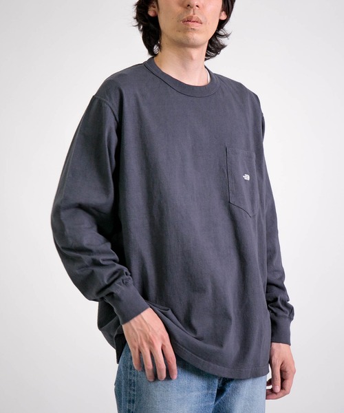 THE NORTH FACE PURPLE LABEL ] 7oz L/S Pocket Tee | Domingo