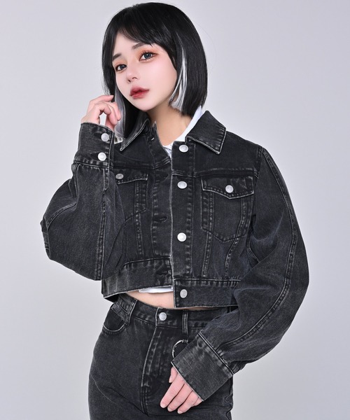 stitch denim jacket / ステッチデニムジャケット（デニムジャケット