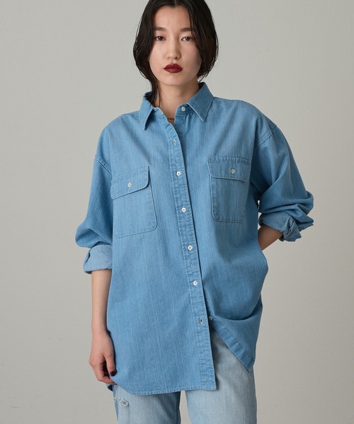 LOUNGEDRESS（ラウンジドレス）の「デニムシャツ（シャツ/ブラウス