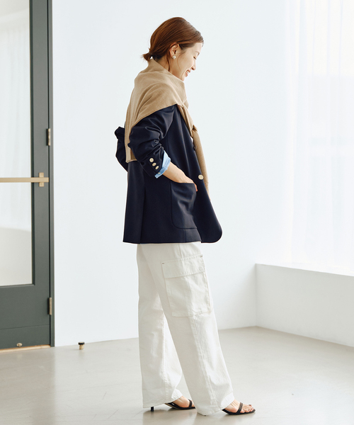 IENA（イエナ）の「ウールダブルブレストジャケット（その他アウター