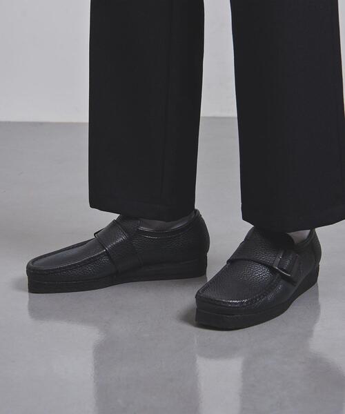 値下】UA別注 クラークス Wallabee スェードモンク 値下】UA別注