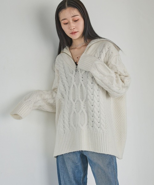 セール】フィッシャーマンニット（ニット/セーター）｜A part by