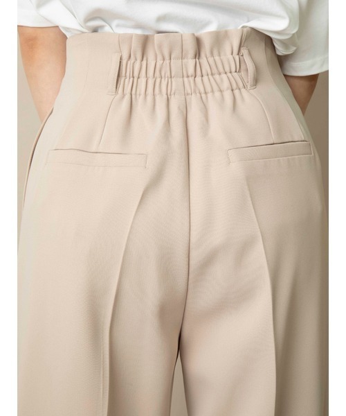 LILY BROWN（リリーブラウン）の「ハイウエストタックパンツ（その他