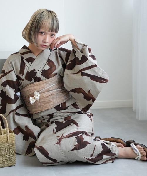 utatane（ウタタネ）の「選べる浴衣3点セット ニコアンティーク