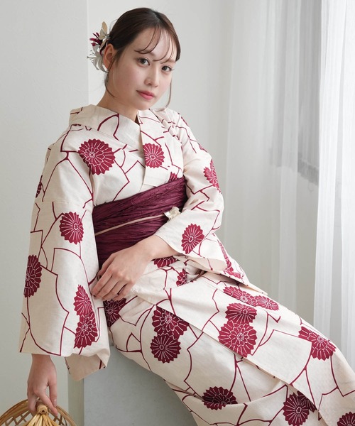 utatane（ウタタネ）の「選べる浴衣3点セット ニコアンティーク