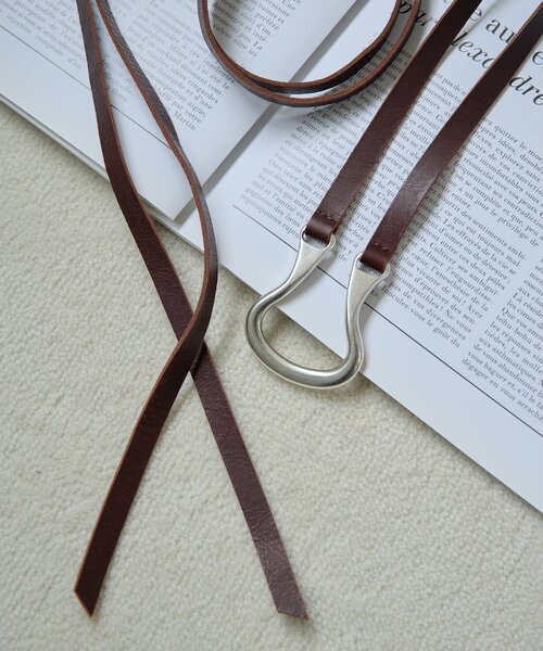 Hoaw.】バックルナローベルト（ベルト）｜Whim Gazette（ウィム