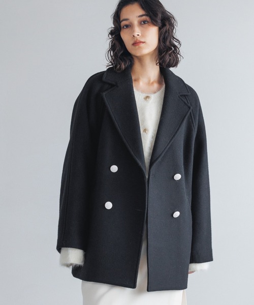 A part by（アパートバイ）の「スーパー100メルトンジャケットコート