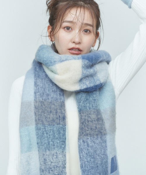 MIXED TAG MUFFLER（マフラー）｜BLUE×PALANG（ブルーパラン）の