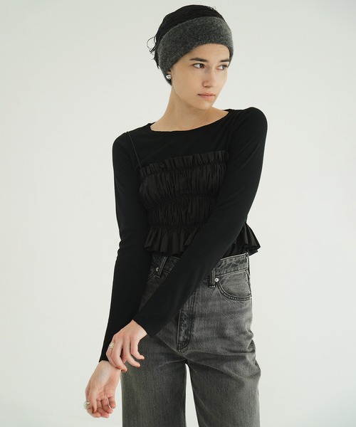 CLANE（クラネ）の「BUSTIER SET TOPS（その他トップス）」 - WEAR