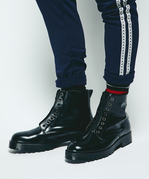 HYSTERIC GLAMOUR（ヒステリックグラマー）の「EYELETS COMBAT ブーツ