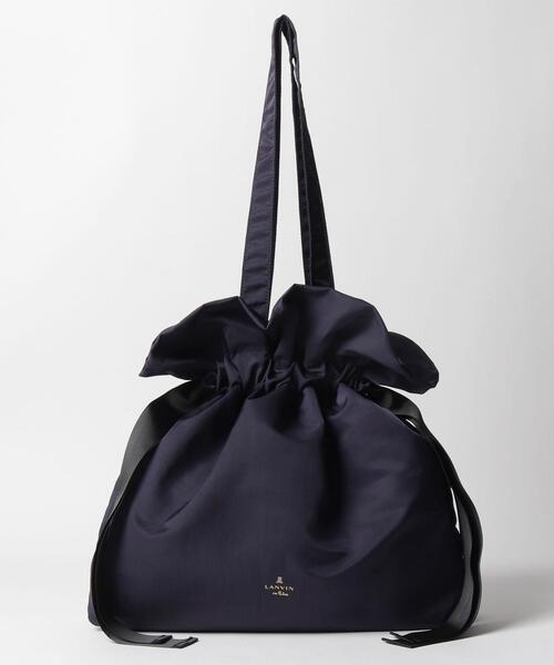 巾着トート（トートバッグ）｜LANVIN en Bleu（ランバンオンブルー）の