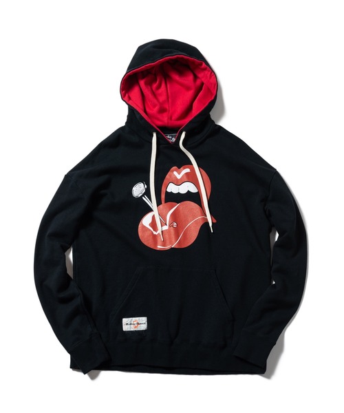 glamb（グラム）の「The Rolling Stones hoodie / ザローリング