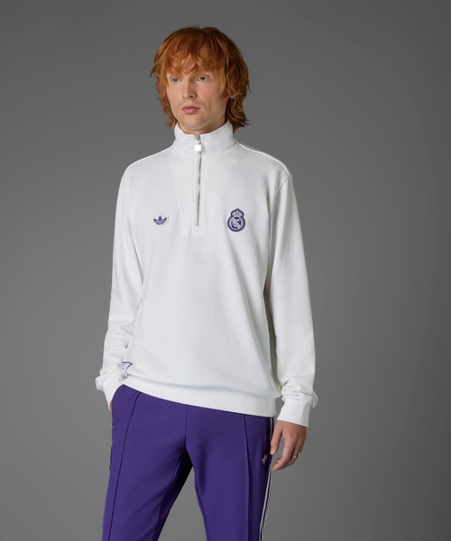 レアルマドリード テラスアイコン ハーフジップジャケット3XL 新品未