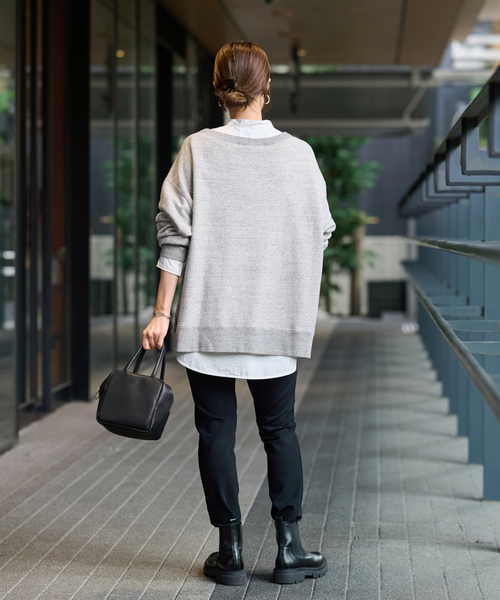 FRAMeWORK（フレームワーク）の「ボートネックワイドスウェット