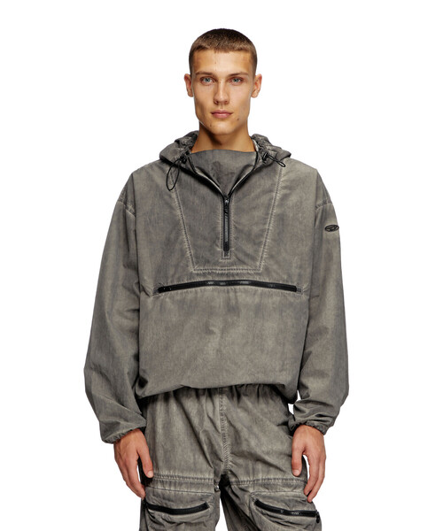 セール】メンズ ナイロン ハーフジップ ジャケット J-NOODE-A