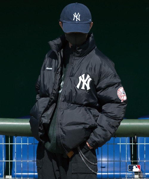 Perushu（ペルーシュ）の「Perushu × MLB コラボ中綿ブルゾン