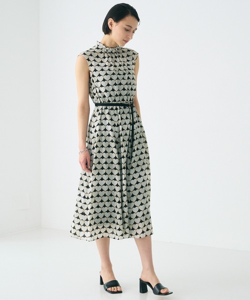 ANAYI（アナイ）の「プレイフルハートプリントフレア ワンピース