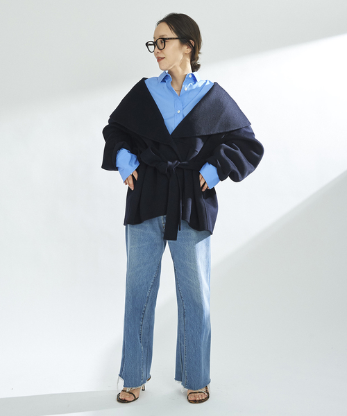 plage（プラージュ）の「ハミルトンワイドカラーショートコート