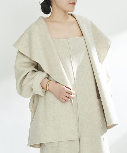 plage（プラージュ）の「ハミルトンワイドカラーショートコート