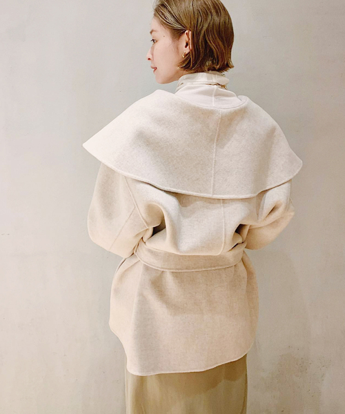 plage（プラージュ）の「ハミルトンワイドカラーショートコート