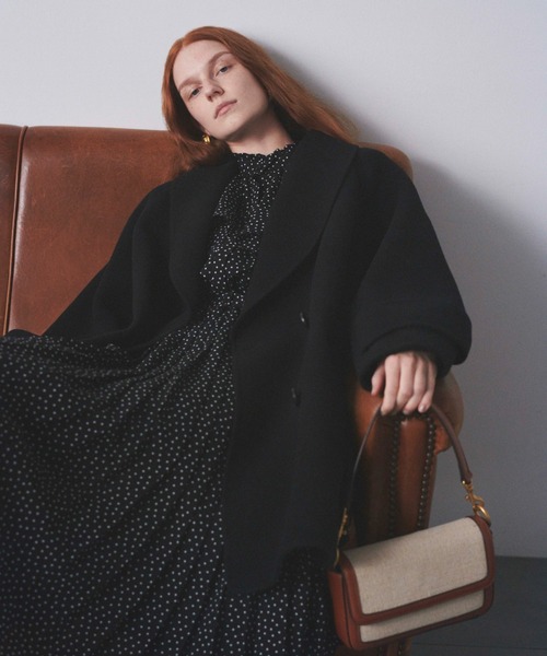 Mila Owen（ミラオーウェン）の「接結ハーフ丈Aラインコート（その他