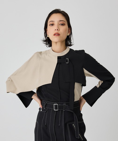 UNITED TOKYO（ユナイテッドトウキョウ）の「フレアレイヤードブラウス