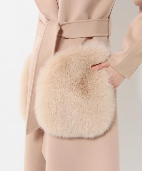 Drawer（ドゥロワー）の「DRAWER ファーポケットコート（その他