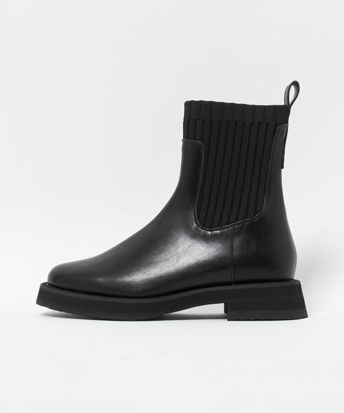 セール】ストレッチ ショートブーツ / サイドゴア 撥水（ブーツ