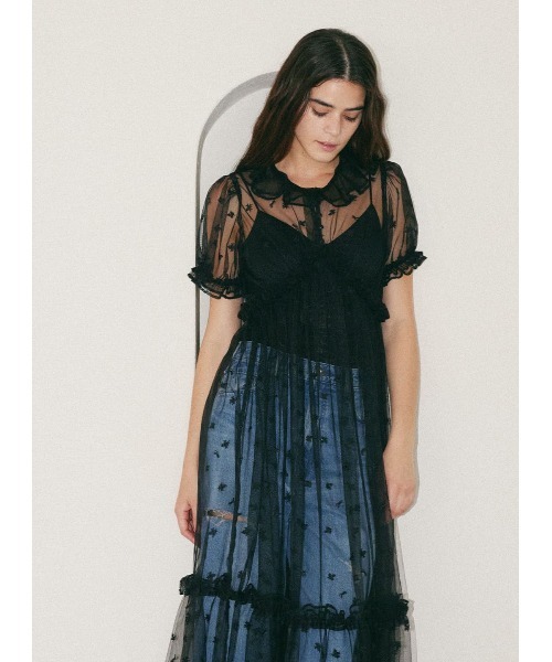 バックオープンレースキャミソール（キャミソール）｜COEL（コエル）の