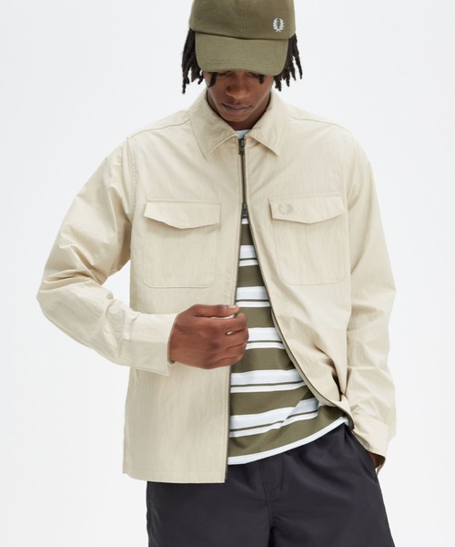 FRED PERRY（フレッドペリー）の「Zip Overshirt／ジップアップ