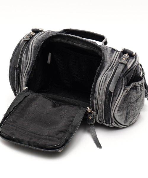 セール】DEVICE デニム 4way ドラム ボディバッグ（バックパック