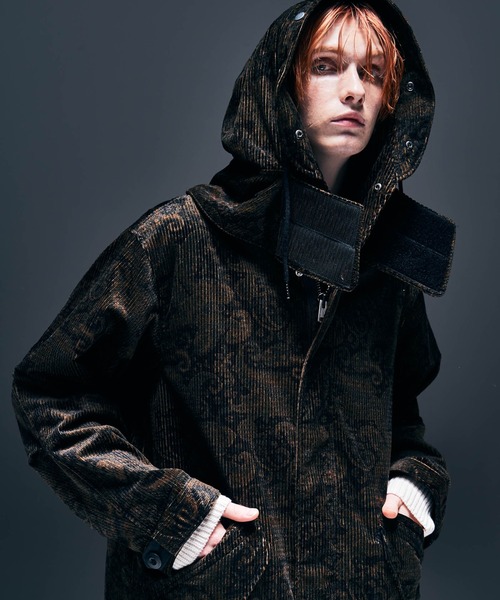 glamb（グラム）の「Corduroy Mods Coat / コーデュロイモッズコート